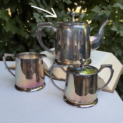 Чайник 1,1 л серебрение Англия