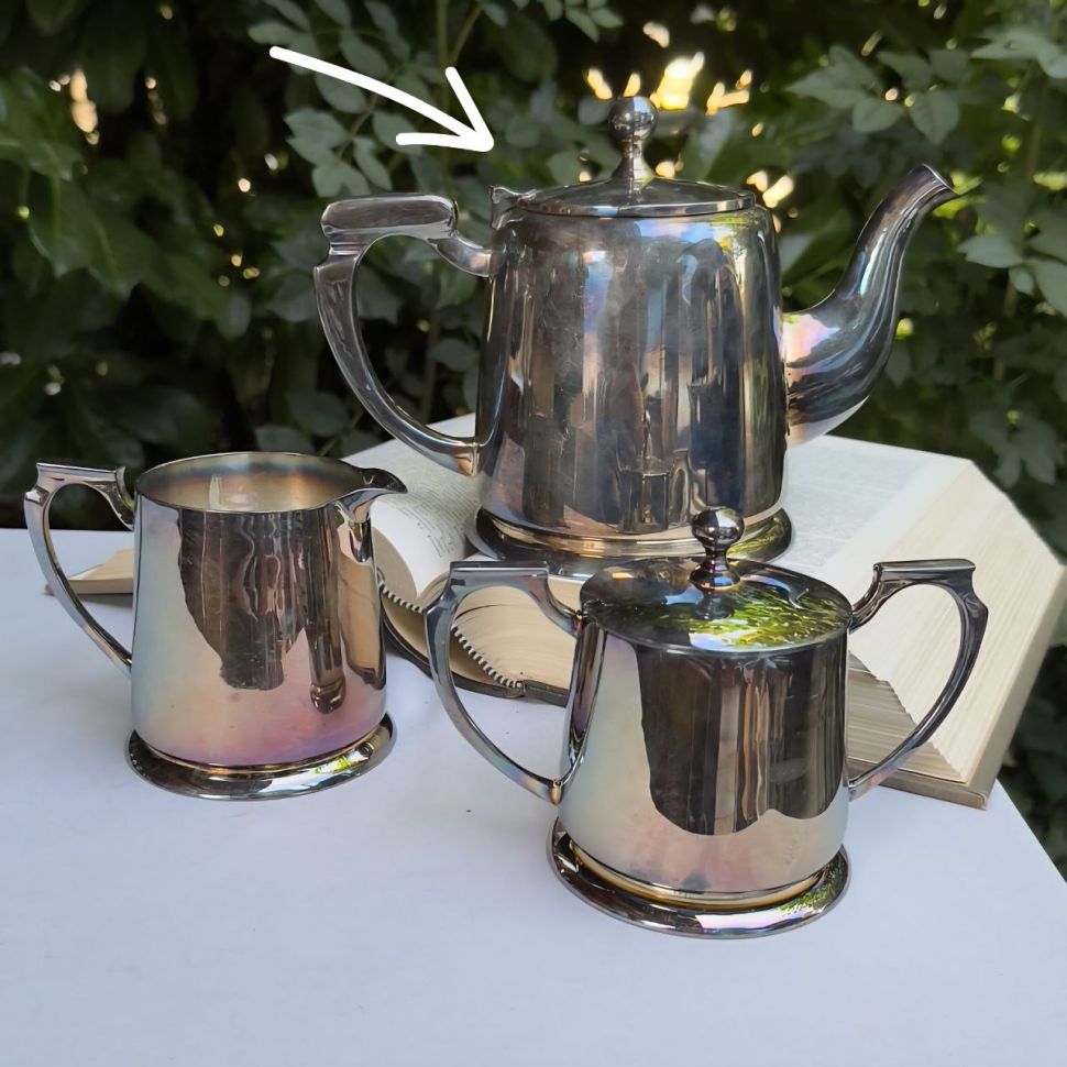 Чайник 1,1 л серебрение Англия