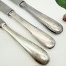 Нож столовый St. Medard 25 см серебрение Франция набор 3 шт