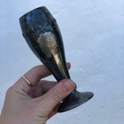 Ваза 13 см Мельхиор