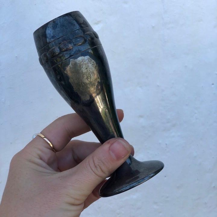 Ваза 13 см Мельхиор 