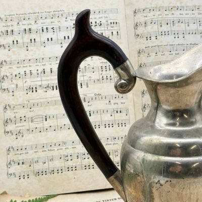 Кувшин для воды 1.2л серебрение Англия