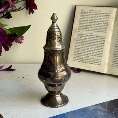 Сифтер 18 см мельхиор патина