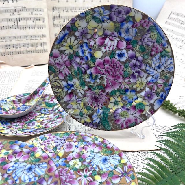 Тарелка ACF Famille Rose 15 см фарфор ручная роспись