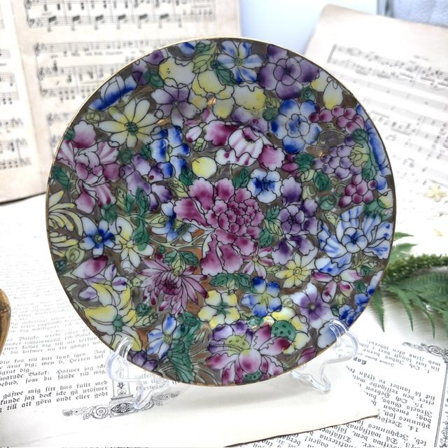 Тарелка ACF Famille Rose 15 см фарфор ручная роспись