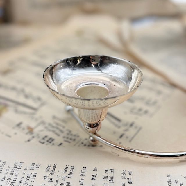 Подсвечник на четыре свечи адвент Франция серебрение