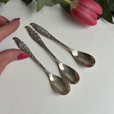 Ложка кофейная 12 см серебрение Голландия