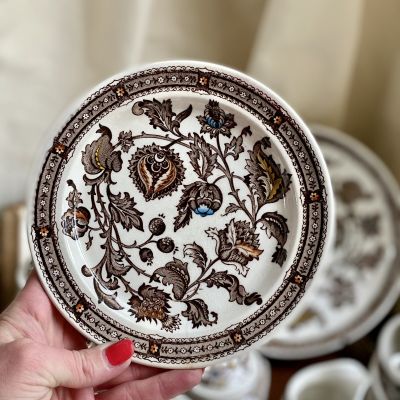 Тарелка для хлеба 17 см Англия Staffordshire Ridgway Jacobean
