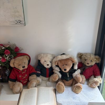 Мягкая игрушка Harrods Christmas Teddy Bear 2006 Alexander 34 см Англия