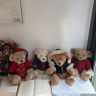 Мягкая игрушка Harrods Christmas Teddy Bear 2006 Alexander 34 см Англия