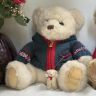 Мягкая игрушка Harrods Christmas Teddy Bear 2006 Alexander 34 см Англия