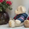 Мягкая игрушка Harrods Christmas Teddy Bear 2006 Alexander 34 см Англия