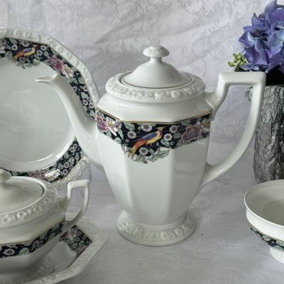 Кофейник чайник Rosenthal Classic Rose Павлин 1 л Германия  