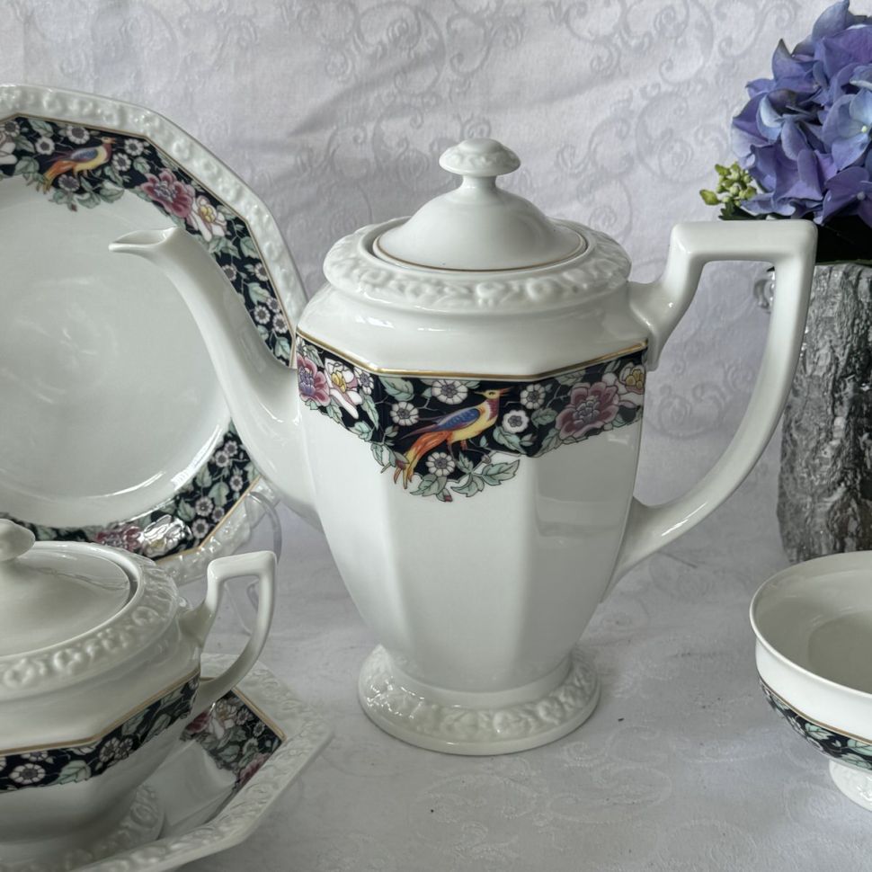 Кофейник чайник Rosenthal Classic Rose Павлин 1 л Германия  