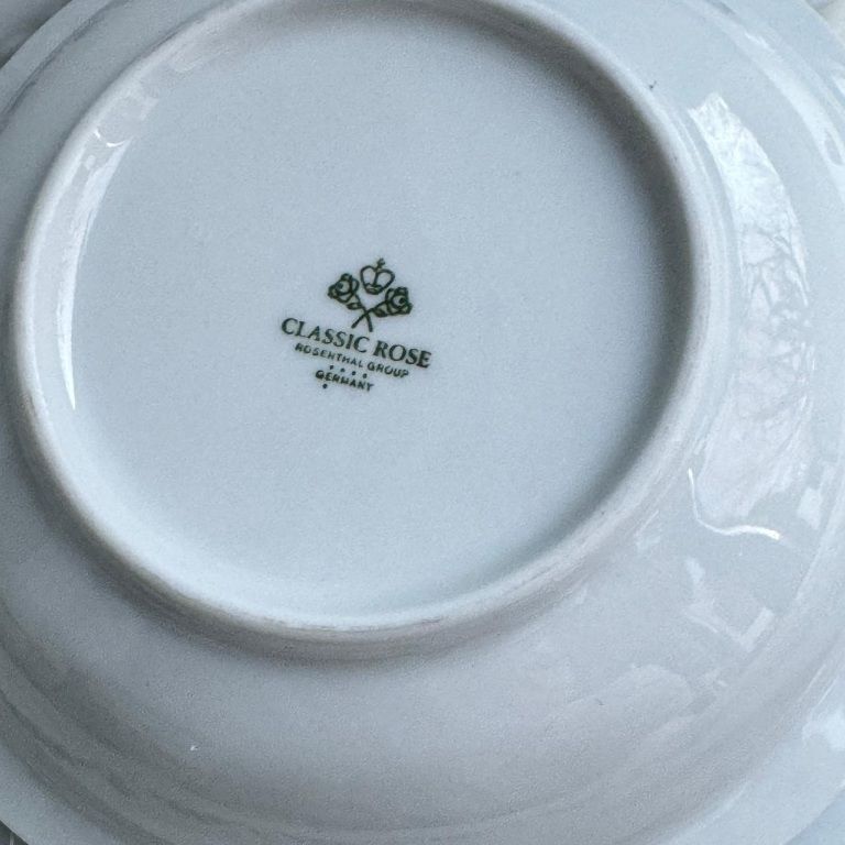 Чайник кофейник Rosenthal Classic Rose голубые розы 900 мл Германия