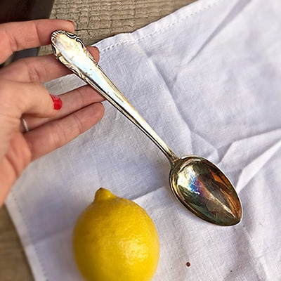 Ложка столовая малая мельхиор