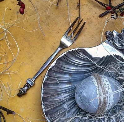 Вилка с кондитером на ручке