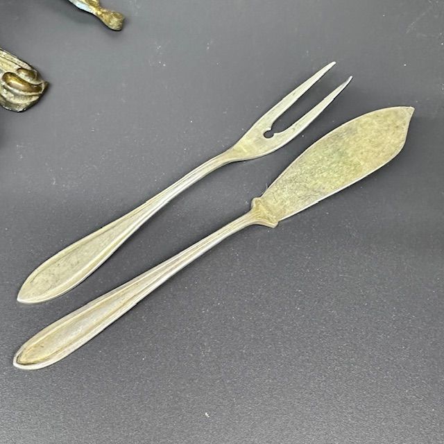 Нож для морепродуктов 17 см серебрение