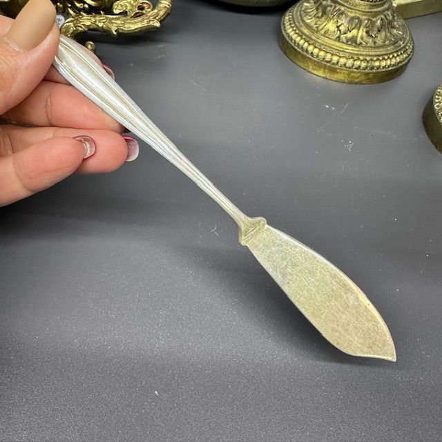 Нож для морепродуктов 17 см серебрение