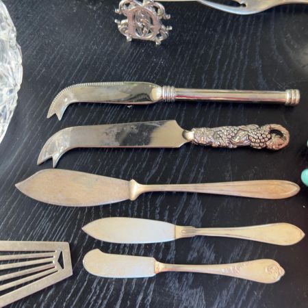 Нож для морепродуктов 17 см серебрение 