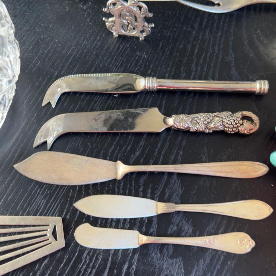 Нож для морепродуктов 17 см серебрение