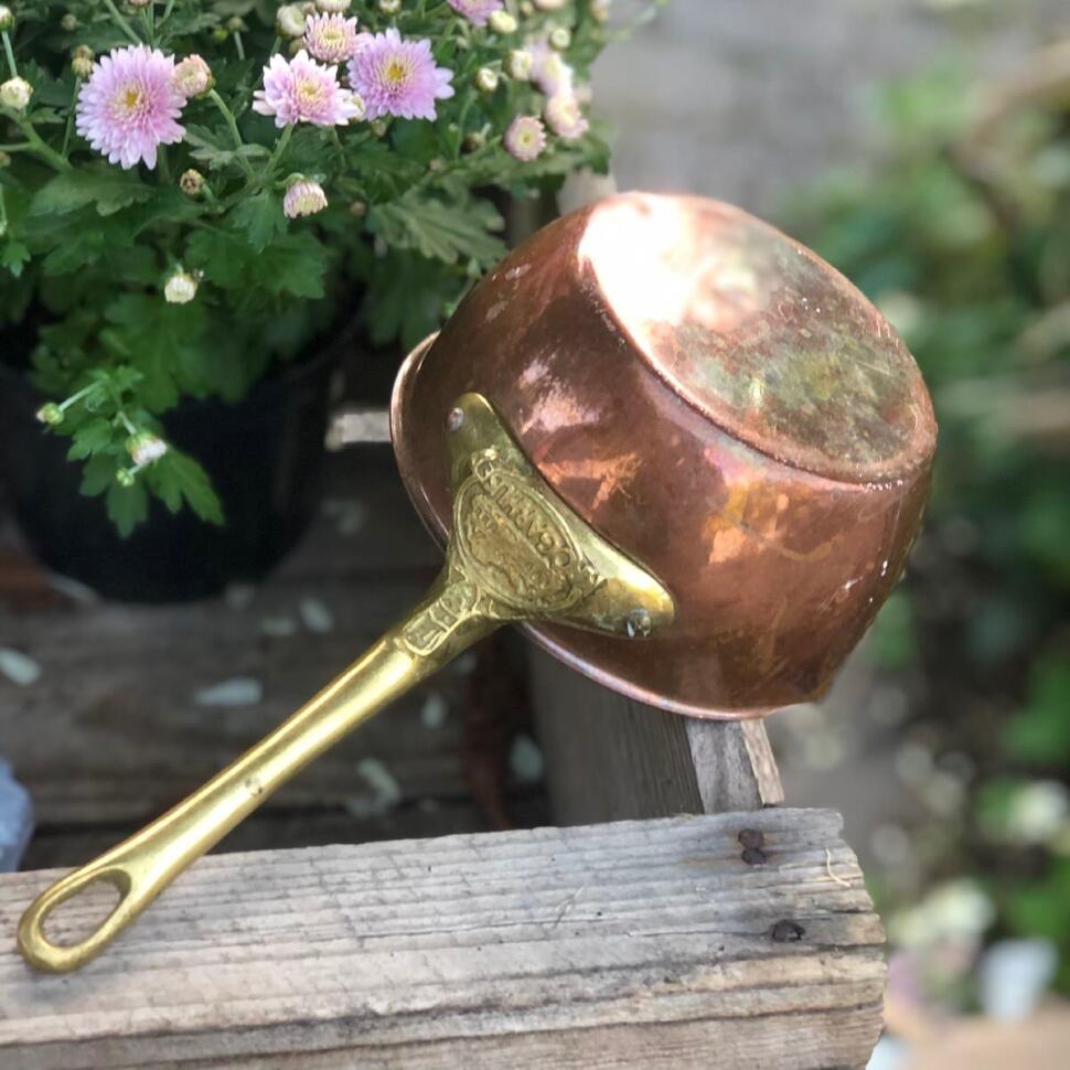 Ковш 800 мл медь латунь