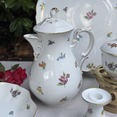 Чайник кофейник Hutschenreuther Mirabell 1,3 л фарфор Германия