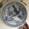 Тарелка блюдо Maastricht Royal Sphinx Охота на кабана 39 см Голландия
