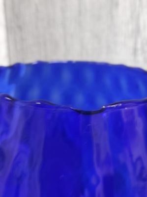 Ваза на ножке Бокал 32 см хрустальное стекло Мурано уценка