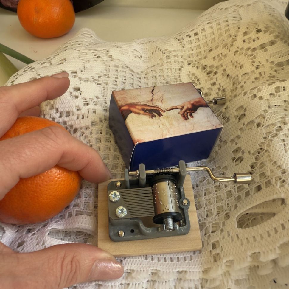 Музыкальная игрушка шарманка ручная Бетховен, к Элизе