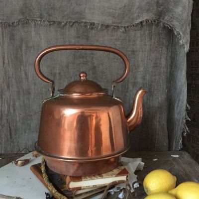 Чайник большой медь 4 литра