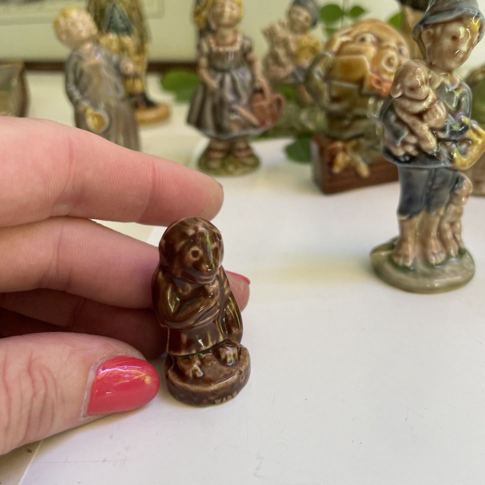 Статуэтка 4 см Обезьяна керамика Голландия