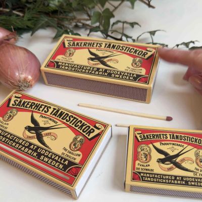 Спички безопасные Ласточка 12 см Швеция 