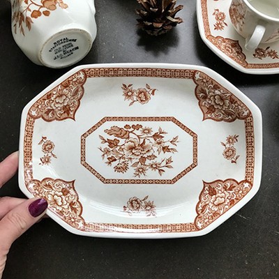Блюдо Old Pekin Royal Staffordshire