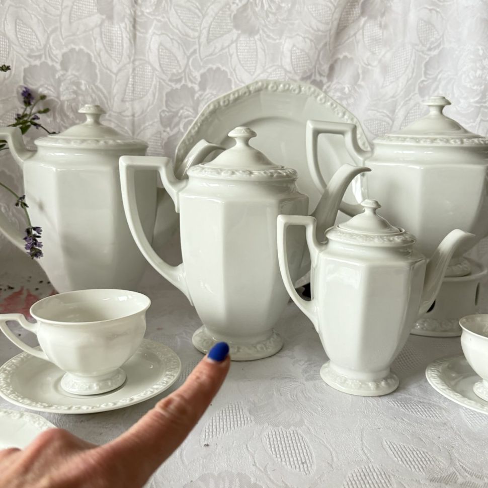 Чайник кофейник Rosenthal Maria Classic Rose белый 1,1 л Германия