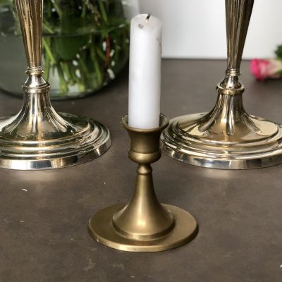 Подсвечник латунь 9 см