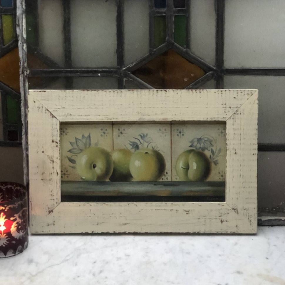 Репродукция Яблоки 12х24 см