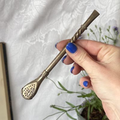 Бомбилья для мате 16 см Аргентина