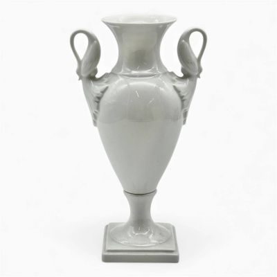 Ваза амфора Лебеди Alboth&Kaiser 24 см Германия