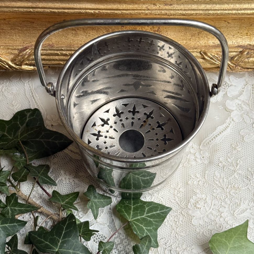 Ведро для льда с дренажной решеткой 13 см Франция