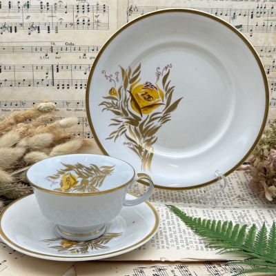 Чайное трио Reichenbach Желтый цветок 200 мл Германия