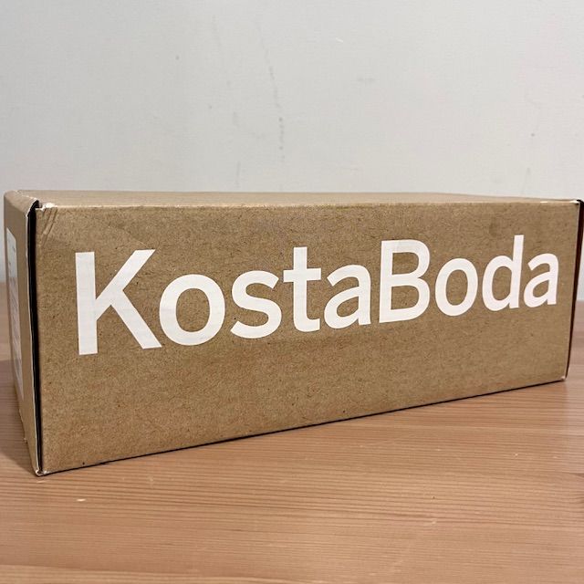 Подсвечник Kosta Boda Снежок большой 11 см хрусталь Швеция