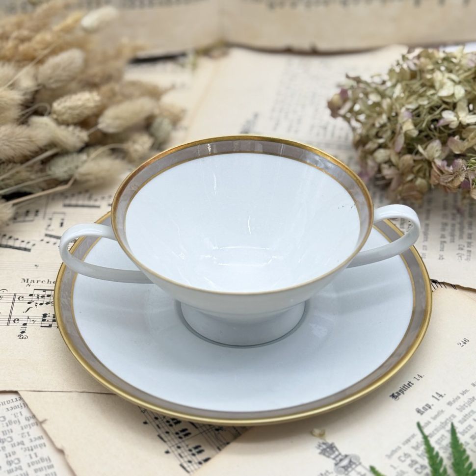 Бульонная пара Rosenthal 250 мл фарфор Германия 