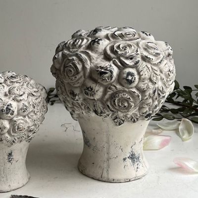 Статуэтка Букет большой 19 см дизайнерский кирпичный гипс