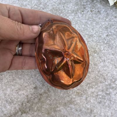 Форма для выпечки печенья 9 см Звезда медь