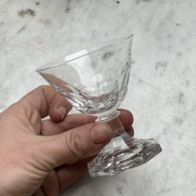 Рюмка на восьмигранном основании 75 мл Elis Bergh хрусталь Швеция