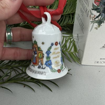 Колокольчик рождественский 1997 Hutschenreuther Германия 