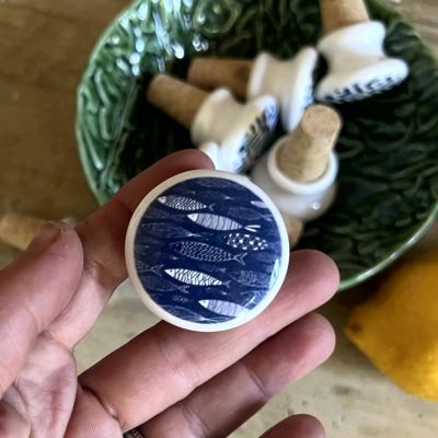 Пробка для бутылки 6 см керамика