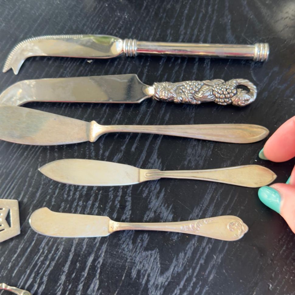 Нож для намазывания 13 см серебрение