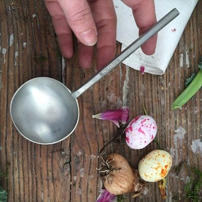 Ложка оловянная для кофе Brotje